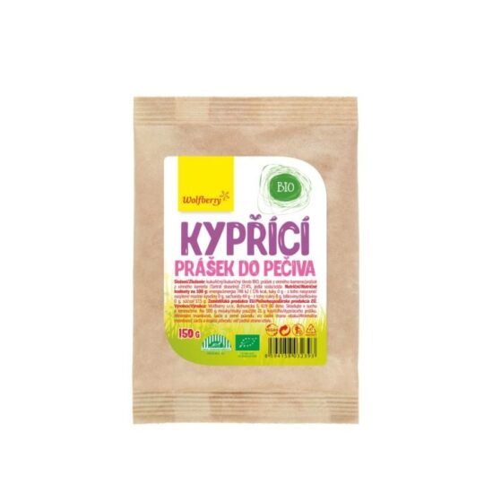 BIO Kypriaci prášok do pečiva - Wolfberry