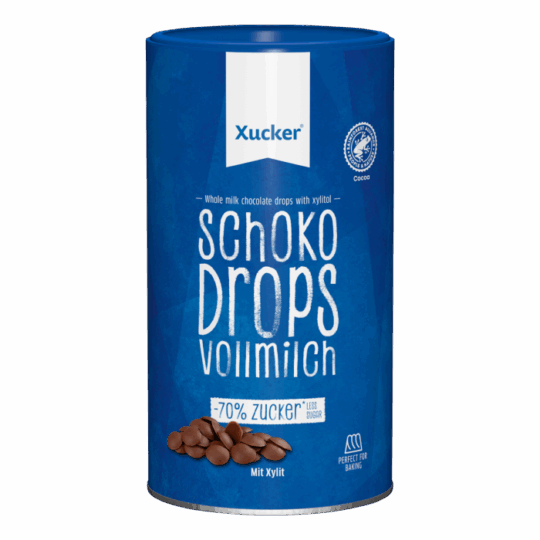 Whole milk Chocolate Drops - Xucker