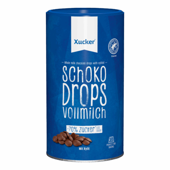 Whole milk Chocolate Drops - Xucker
