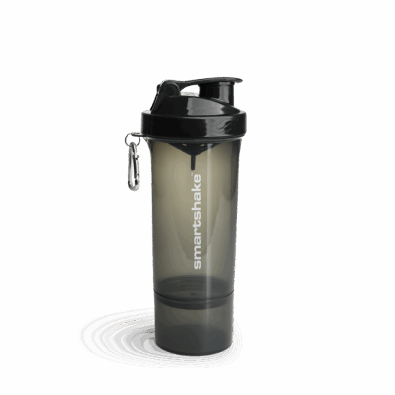 Šejker Slim Gunsmoke Black 500 ml - SmartShake