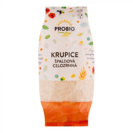 BIO Špaldová celozrnná krupica - Probio