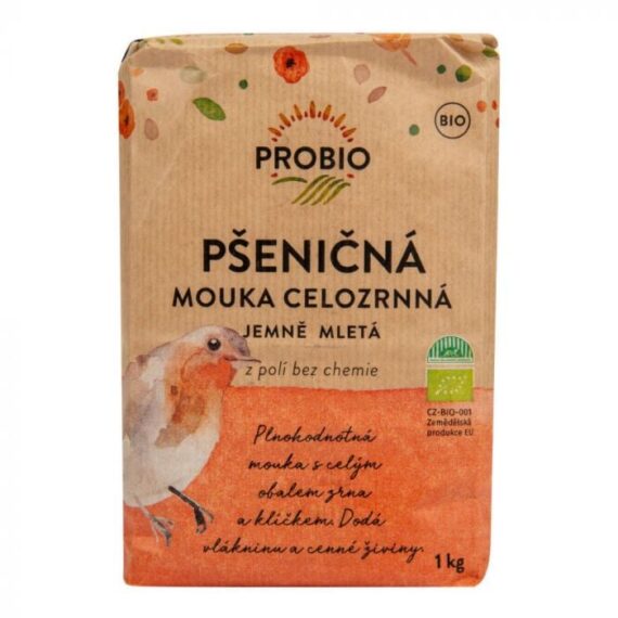 BIO Pšeničná celozrnná jemná múka - Probio