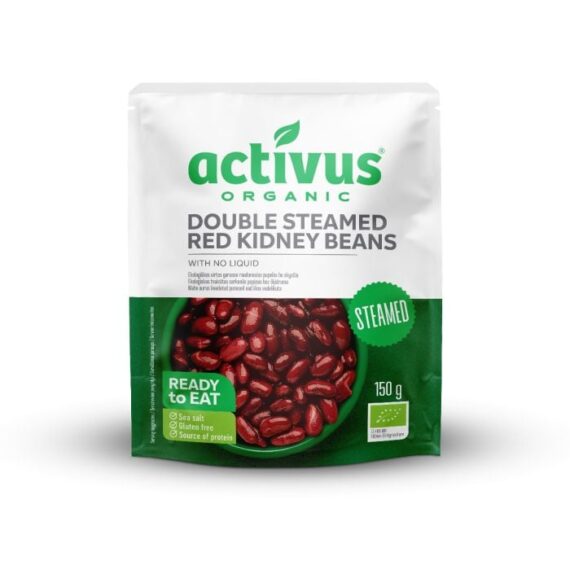 BIO Dvakrát parená červená fazuľa bez nálevu - Activus