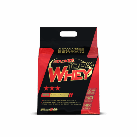100% Whey - Stacker2