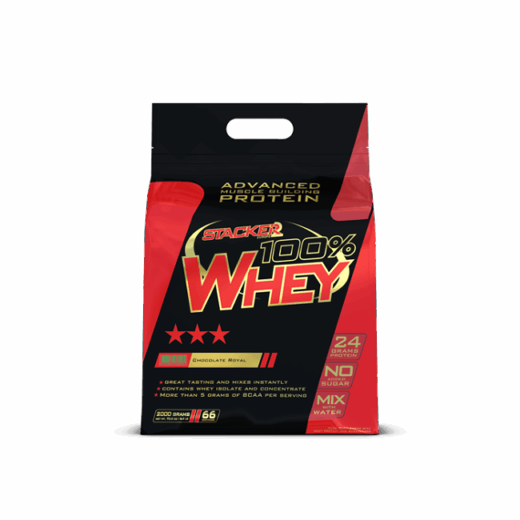 100% Whey - Stacker2