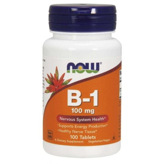 Vitamín B1 100 mg - NOW Foods