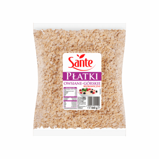 Ovsené vločky jemné - Sante