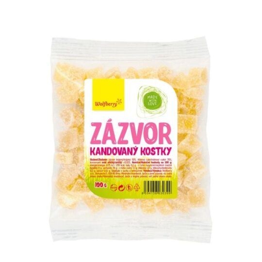 Zázvor kandizovaný - Wolfberry