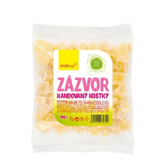 Zázvor kandizovaný - Wolfberry