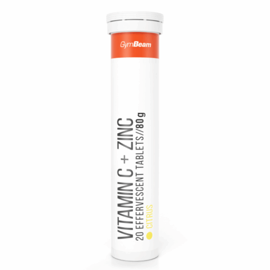 Vitamin C + Zinok šumivý - GymBeam