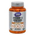 Arginín & Ornitín - NOW Foods