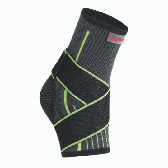Bandáž na členok 3D Compressive Ankle Support With Strap - MADMAX