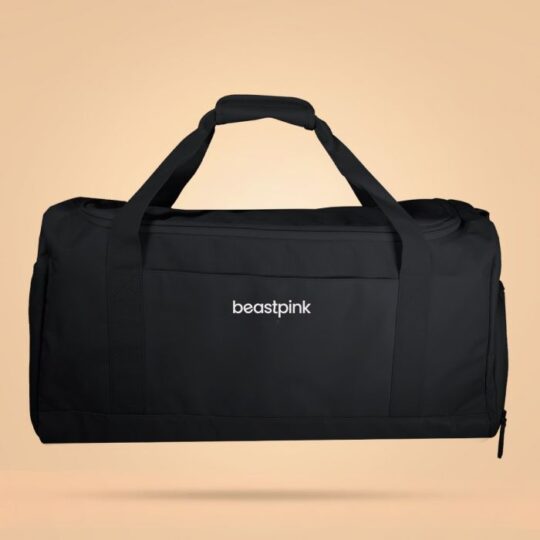 Športová taška Sense Black - BeastPink