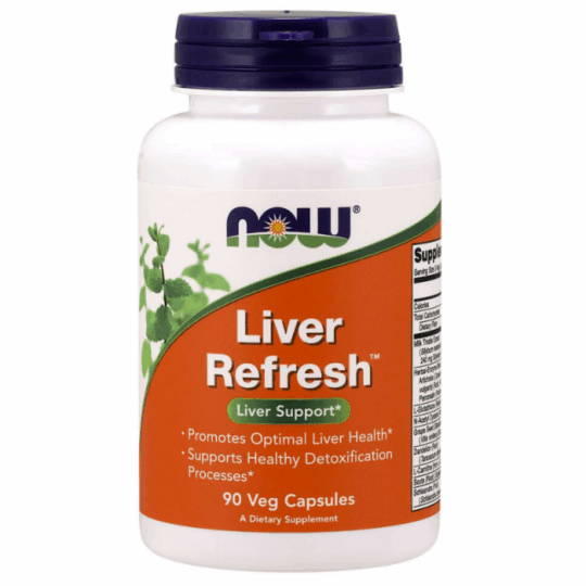 Podpora pečene Liver refresh - NOW Foods
