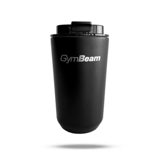 Termohrnček Adventure Black 380 ml - GymBeam