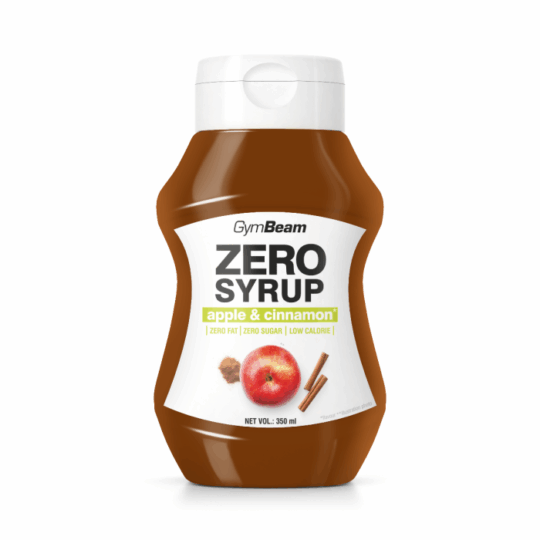 ZERO SIRUP Jablko & škorica - GymBeam