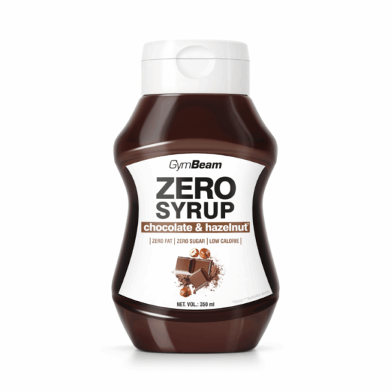 ZERO SIRUP čokoláda a lieskový oriešok - GymBeam
