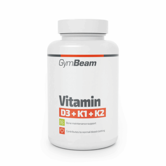 Vitamín D3+K1+K2 - GymBeam