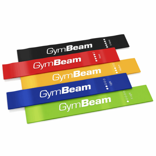 Set posilňovacích gúm Resistance 5 - GymBeam