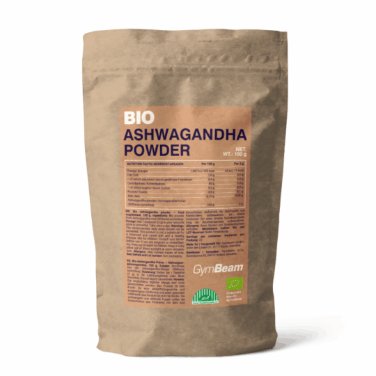 BIO Ashwagandha prášok - GymBeam