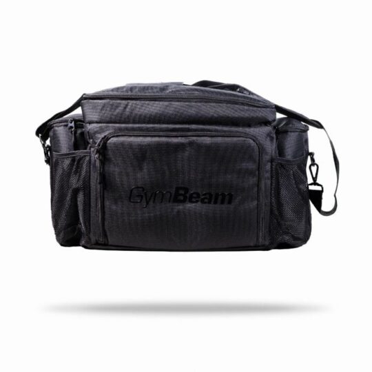 Taška na jedlo Fit Prep Black + 6 krabiček - GymBeam