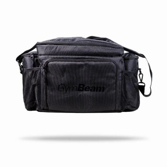 Taška na jedlo Fit Prep Black + 6 krabiček - GymBeam