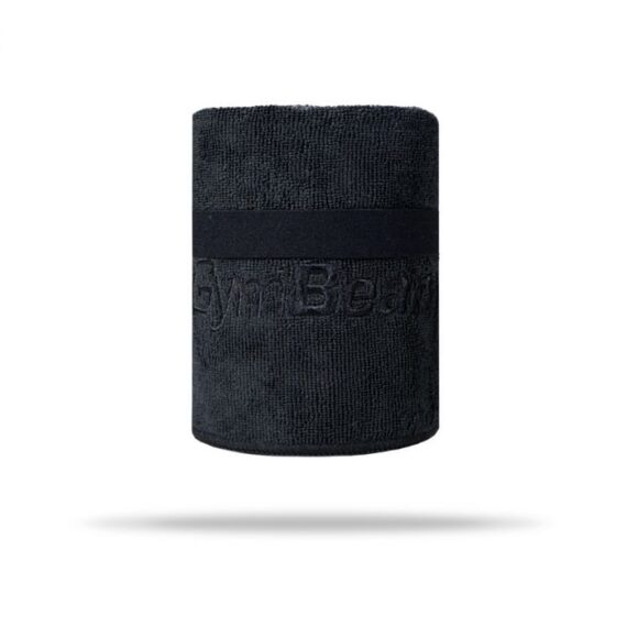 Športový uterák z mikrovlákna Large Black - GymBeam
