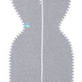 Love To Dream Swaddle UP - Zavinovačka, veľkosť XS, šedá - 1  FÁZA, 0-2m, 2-3,2kg