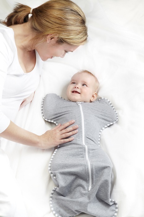 Love To Dream Swaddle UP - Zavinovačka, veľkosť XS, šedá - 1  FÁZA, 0-2m, 2-3,2kg