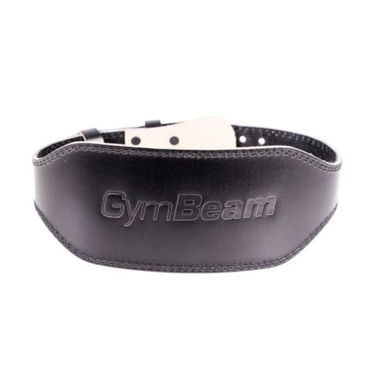 Fitness opasok celokožený black - GymBeam
