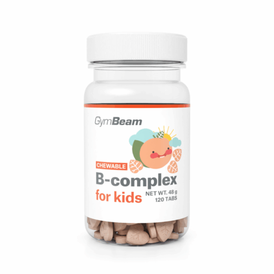 B-komplex, tablety na cmúľanie pre deti  - GymBeam