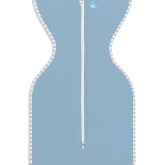 Love To Dream Swaddle UP - Zavinovačka, veľkosť S, dusty blue, 1  FÁZA, 1-3m, 3,5-6kg