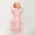 Love To Dream Swaddle UP - Zavinovačka, veľkosť S, dusty pink, 1  FÁZA, 1-3m, 3,5-6kg