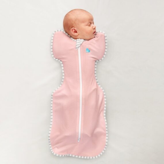 Love To Dream Swaddle UP - Zavinovačka, veľkosť S, dusty pink, 1  FÁZA, 1-3m, 3,5-6kg