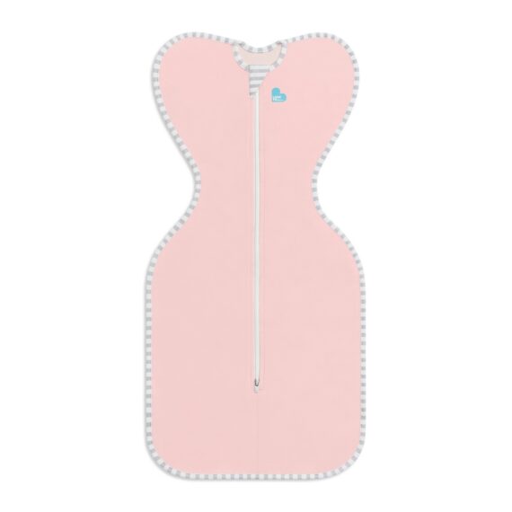 Love To Dream Swaddle UP - Zavinovačka, veľkosť XS, dusty pink, 1  FÁZA, 0-1m, 2,2-3,8kg