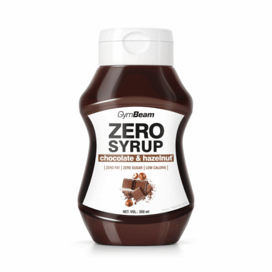 ZERO SIRUP čokoláda a lieskový oriešok - GymBeam