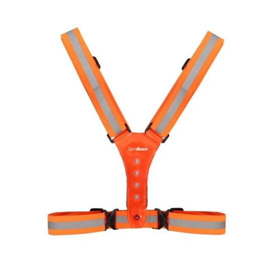 Reflexná bežecká vesta Orange - GymBeam