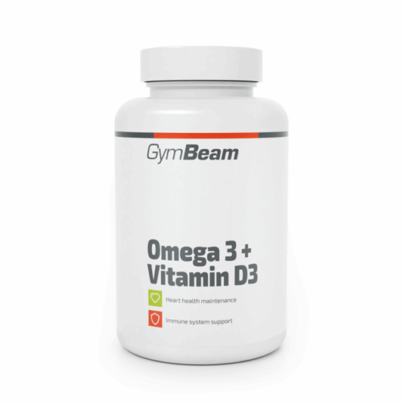 Omega 3 + vitamín D3 - GymBeam