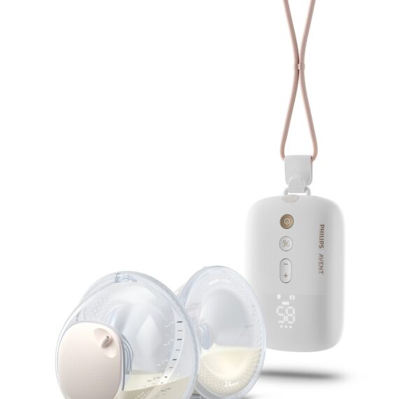 Philips AVENT Odsávačka materského mlieka elektrická Hands-Free DUO Premium Plus SCF532/11