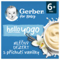 GERBER Dezert mliečny s príchuťou vanilky Hello yogo 4x100 g