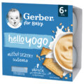 GERBER Dezert mliečny sušienka Hello yogo 4x100 g