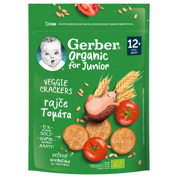 GERBER Krekry s rajčinami Organic 100 g