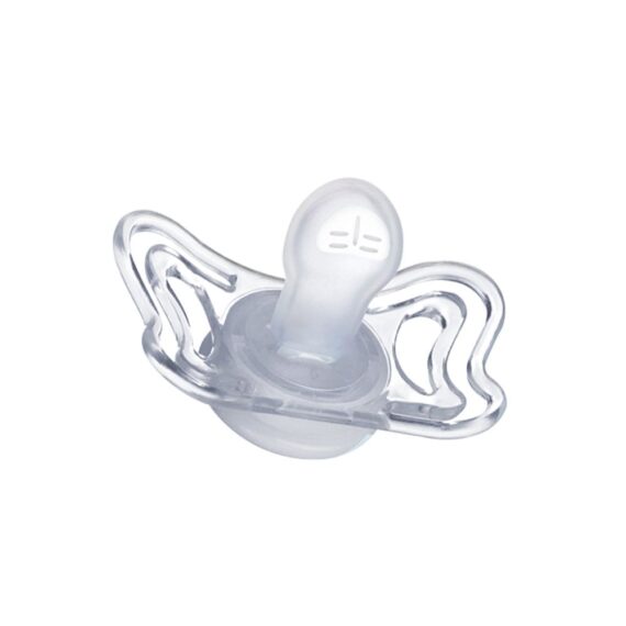 CHICCO Cumlík Physio Light silikónový 6-16m chlapec - hviezdy/líška 2 ks