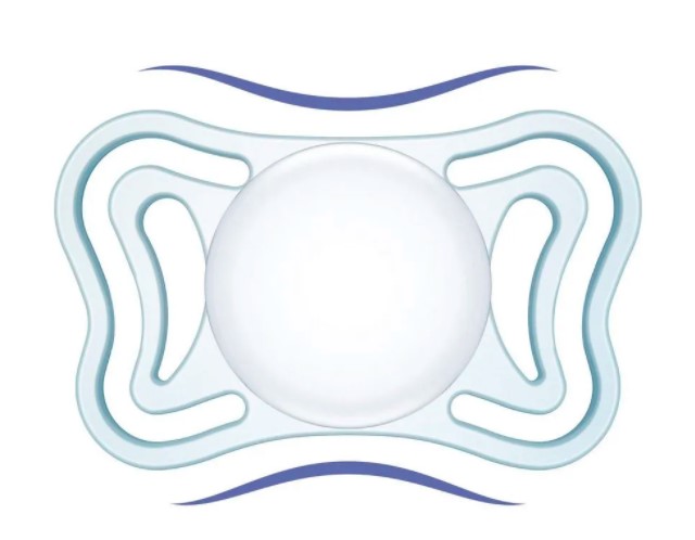CHICCO Cumlík Physio Light silikónový 6-16m chlapec - hviezdy/líška 2 ks