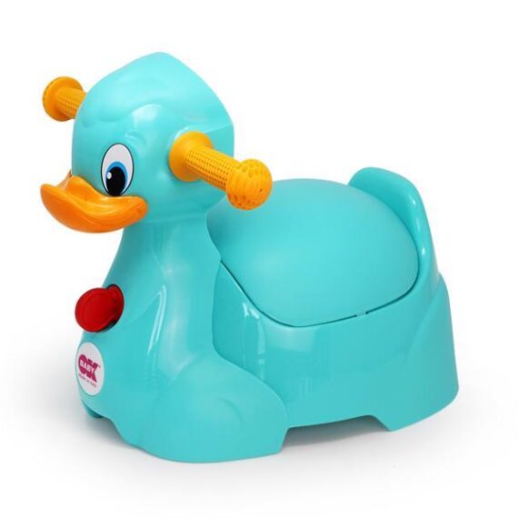 OK BABY Nočník Quack tyrkysová 72