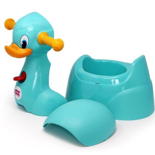 OK BABY Nočník Quack tyrkysová 72