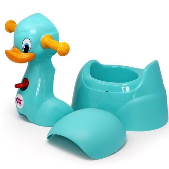 OK BABY Nočník Quack tyrkysová 72