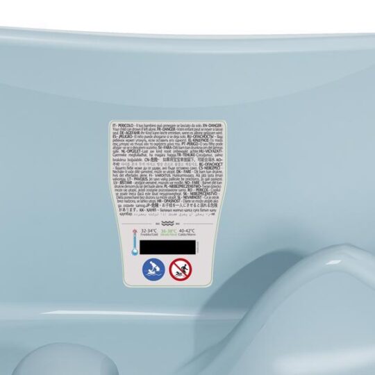 OK BABY Vanička bez držiaka Onda svetlomodrá 55