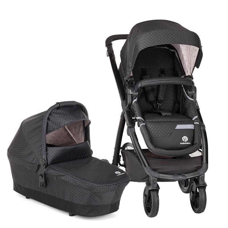 PETITE&MARS Vanička ku kombinovanému kočíku Vario - Black Line