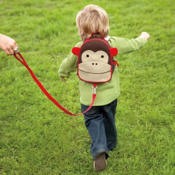 SKIP HOP Zoo Batôžtek s bezpečnostným vodítkom Opička 1r+